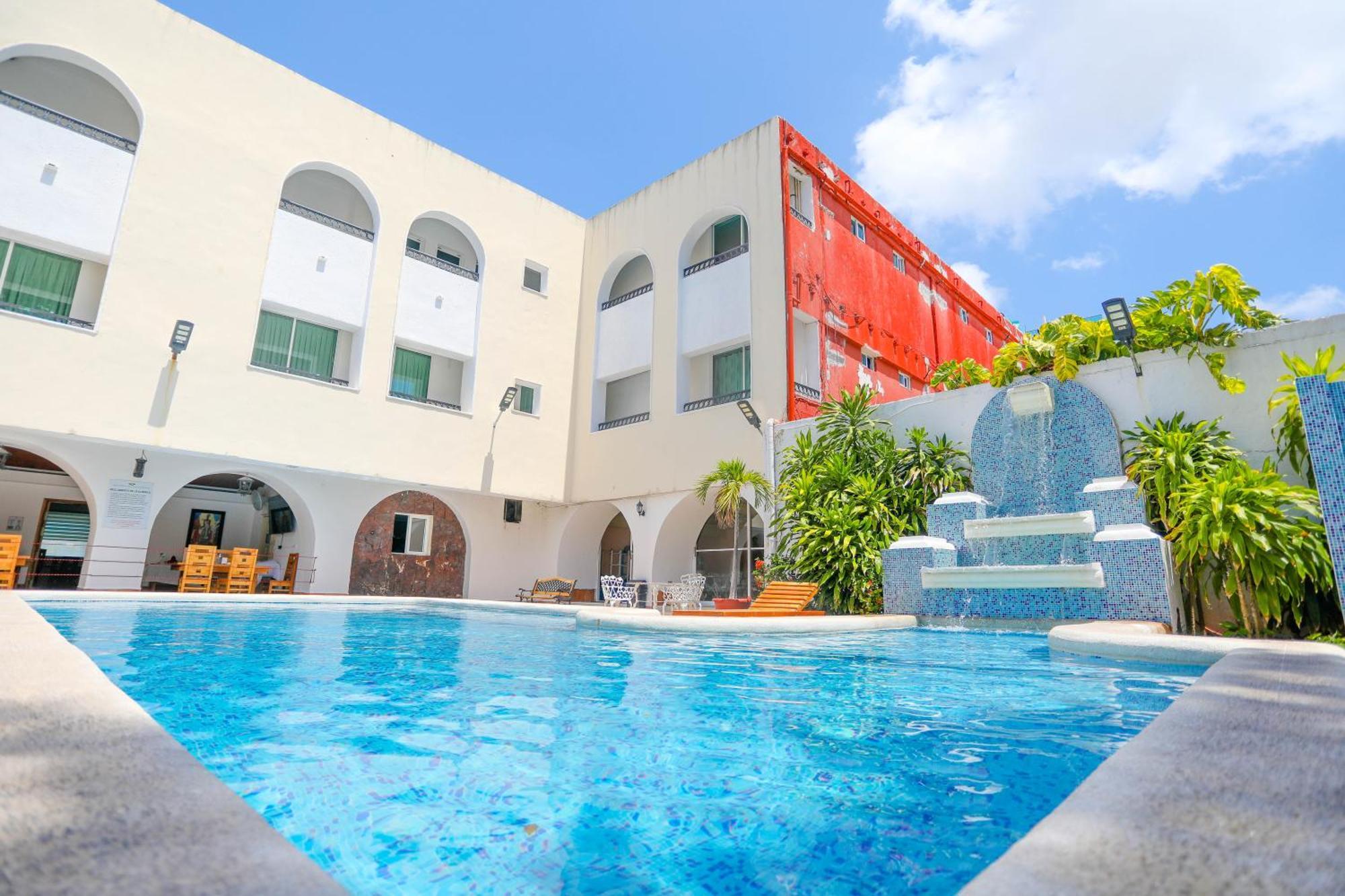 Hotel Maria de Lourdes Cancún Exterior foto